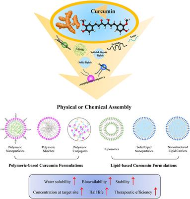 Application of Functional Biocompatible Nanomaterials to Improve Curcumin Bioavailability